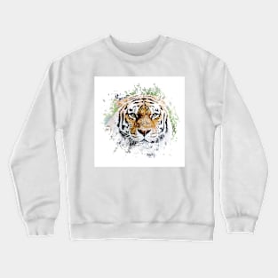 The Majestic Thinking Tiger Crewneck Sweatshirt